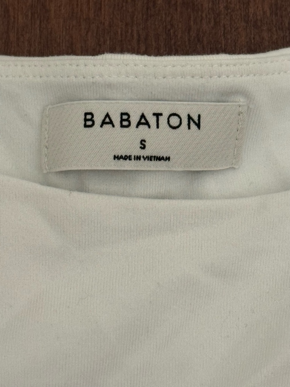 Babaton Cream Long Sleeve Crew Bodysuit - Picture 4 of 7